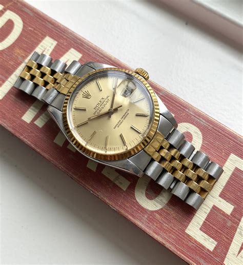 rolex 16014 ebay|rolex datejust 16014 two tone.